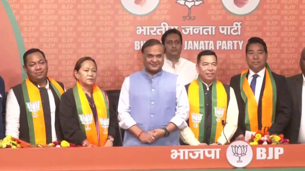 BJP gets shot in the arm ahead of 2023 Meghalaya polls as four MLAs join party