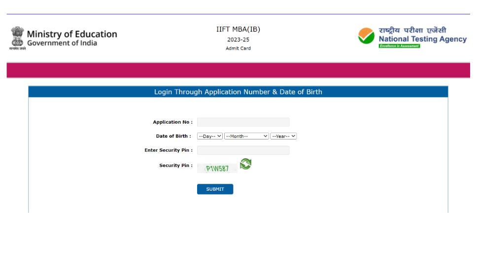 IIFT Admit Card 2023: NTA MBA admit card at iift.nta.nic.in- Direct link here - Vimarsana News