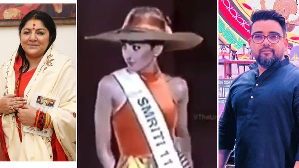 Smriti Irani Xxx Sex Image - Besharam song controversy: TMC, BJP spar over Smriti Irani's old Miss India  video | India News | Zee News