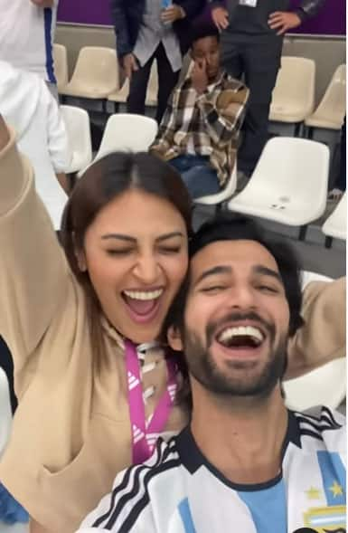 Aditya Seal along with wife Anushka Ranjan