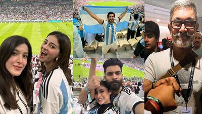 Bollywood stars at FIFA World Cup 2022 in Qatar