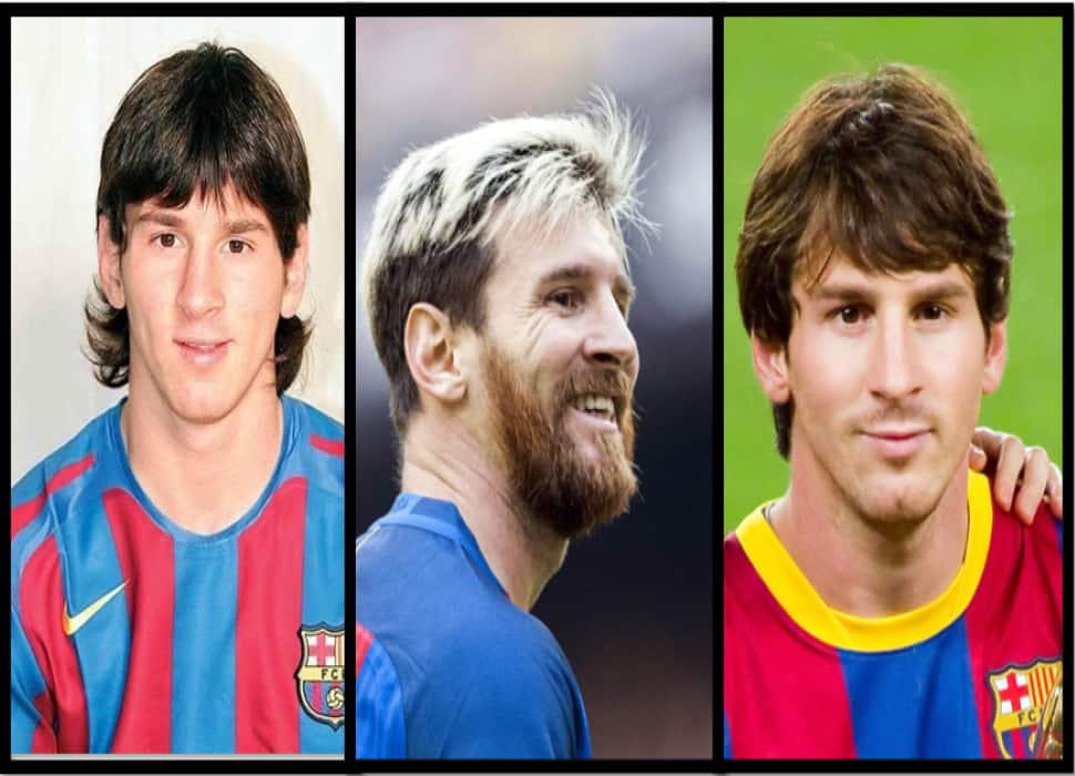Lionel Messi Long Hair Hot  फट शयर