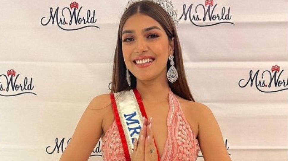 Sargam Koushal wins Mrs World 2022, brings crown home after 21 years