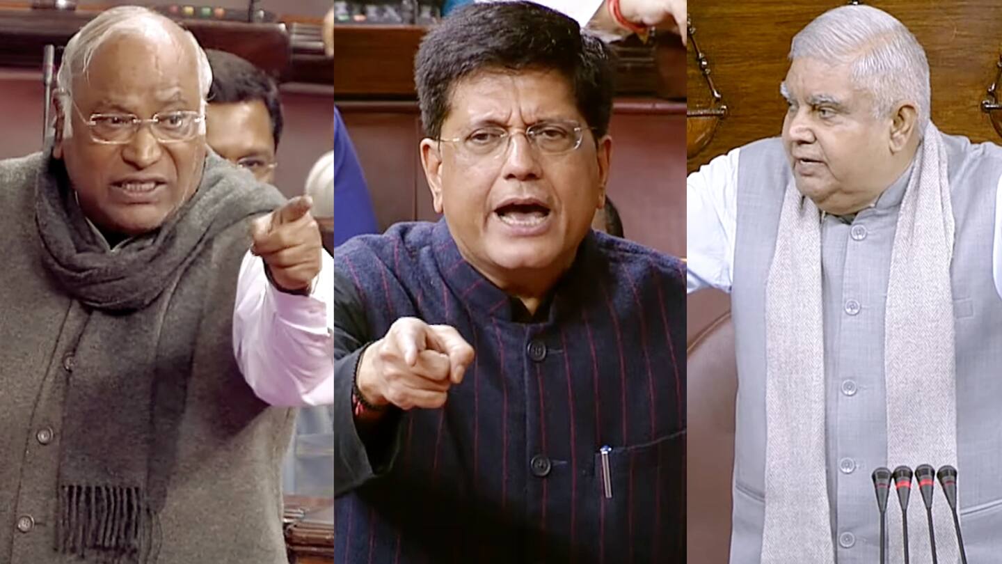 ‘Trust me, 135 crore people are laughing at us’: Vice President Jagdeep Dhankhar as BJP, Congress exchange heated words in Rajya Sabha