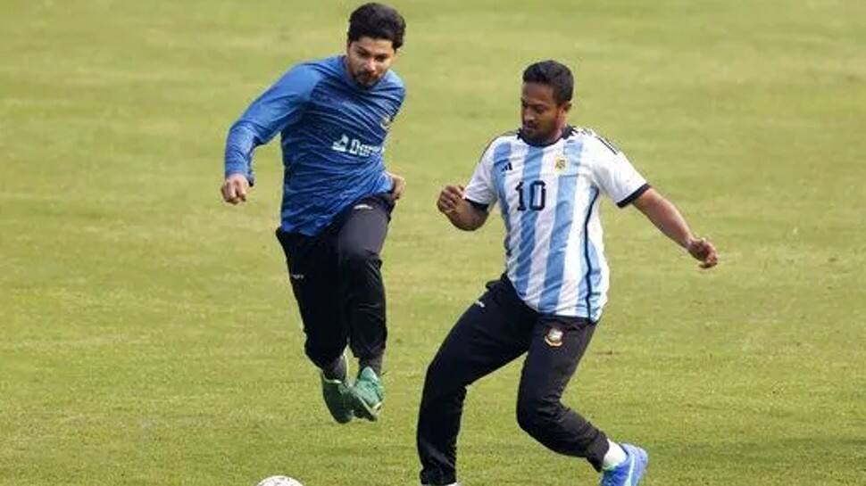 India vs Bangladesh 2nd Test: Lionel Messi and Argentina fever takes over Bangladesh, skipper Shakib al Hasan dons THIS jersey, WATCH