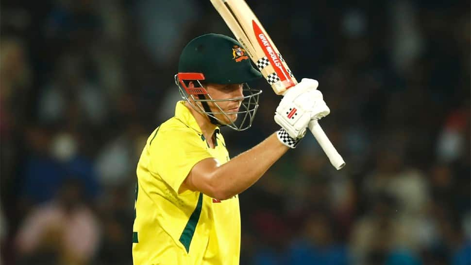 Australia all-rounder Cameron Green is one of the hottest properties heading into the IPL 2023 auction. Green was sensational with the bat in the three-match T20I series in India and Mumbai Indians would love to invest in this prized talent. (Source: Twitter)