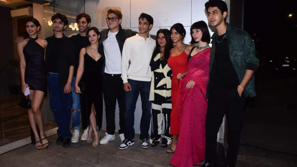 Suhana, Khan, Khushi Kapoor, Zoya Akhtar attended among others