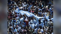 Argentina: Fierce uproar during the celebration, People Vandalize after the Bus Parade
