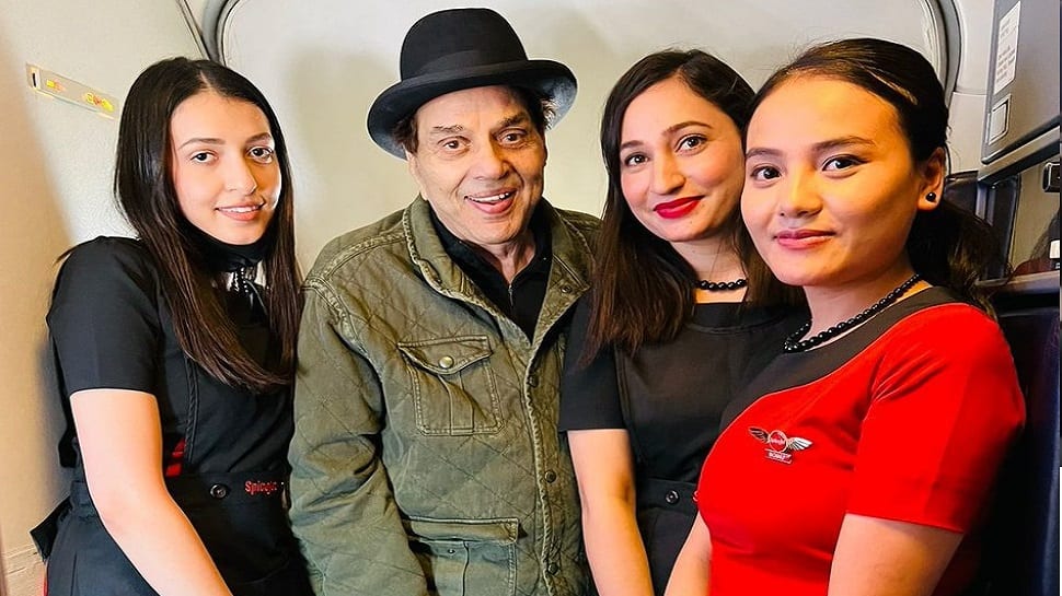 SpiceJet calls its cabin crew &#039;red-hot girls&#039; in a tweet with actor Dharmendra, NCW sends notice