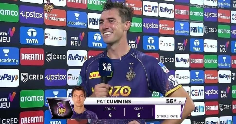 Australia pace bowler Pat Cummins is the second-highest overseas buy in IPL auction. Cummins was bought for Rs 15.5 crore in IPL 2020 auction. (Source: Twitter)