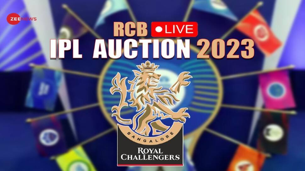 Highlights RCB IPL 2023 Mini Auction Retained Released Players List 