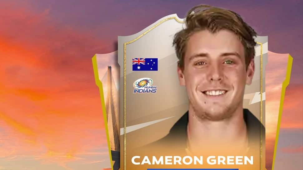 IPL 2023 Mini Auction: Cameron Green GOES to Mumbai Indians for Rs 17.5 crore, become 2nd highest buy ever
