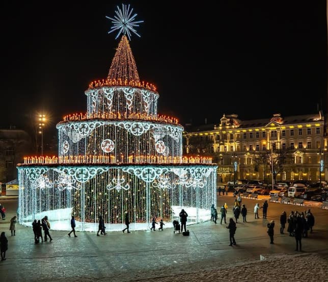 Cathedral Square, Vilnius, Lithuania