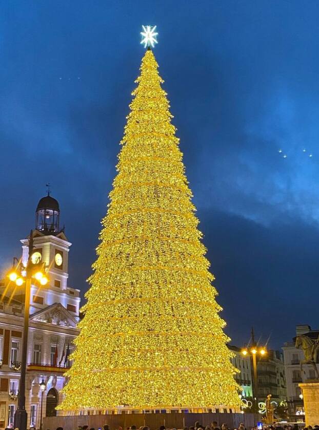 Puerta del sol square, Madrid, Spain