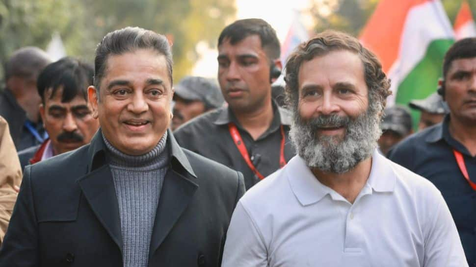 Rahul Gandhi by his side, Kamal Haasan opens up on joining Bharat Jodo Yatra