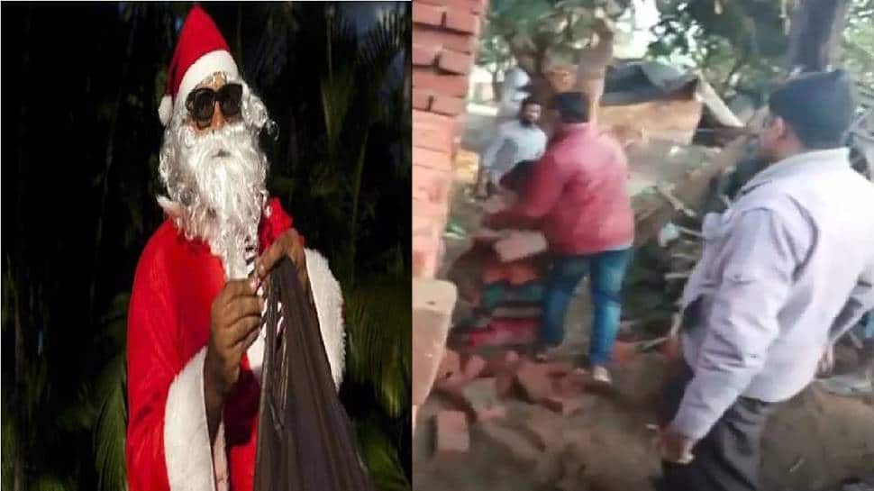 Amid Christmas festivities, Gujarat mob beats Santa Claus. SHOCKING REASON here