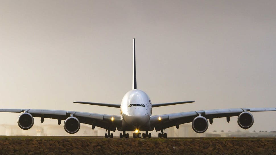 WATCH: World&#039;s largest plane Airbus A380 being directed off runway at Bengaluru Airport is a sight to behold