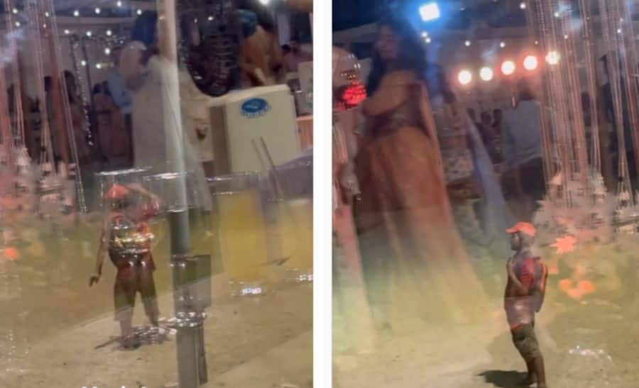 Delivery man dances on song &#039;Sapne mein milti hai&#039; outside wedding hall; Netizens call &#039;Enjoying the moment&#039; - Watch video