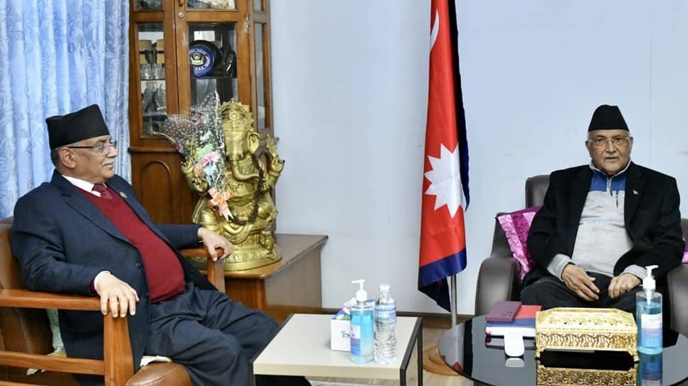 Nepal to have shared prime-ministership; Pushpa Kamal Dahal Prachanda-KP Oli to share post for 2.5 years each