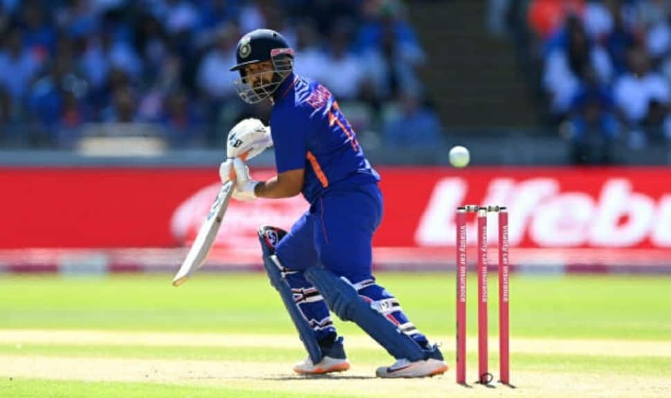Rishabh Pant scored his maiden ODI century, 125 not out in the third ODI against England, to set up his side's 2-1 series win. Pant ended with 336 runs at an average of 37.33 in ODI cricket. (Source: Twitter)