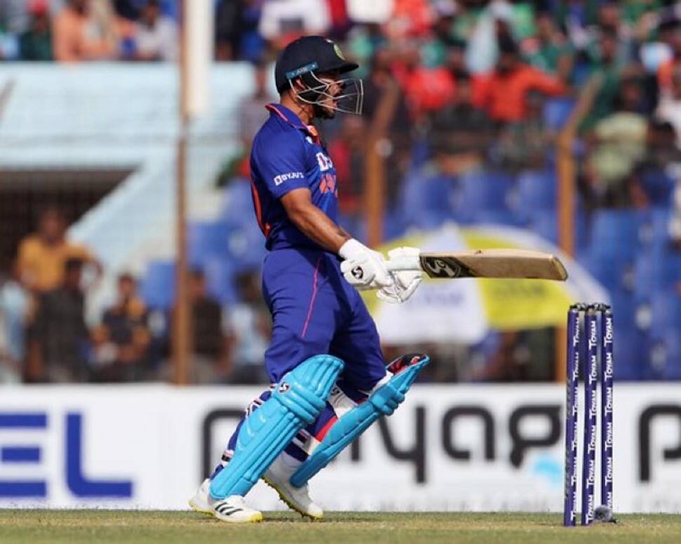 Team India opener Ishan Kishan became fourth Indian batter to score a double hundred in ODI cricket. Kishan hit 210 against Bangladesh in the third ODI. (Source: Twitter)