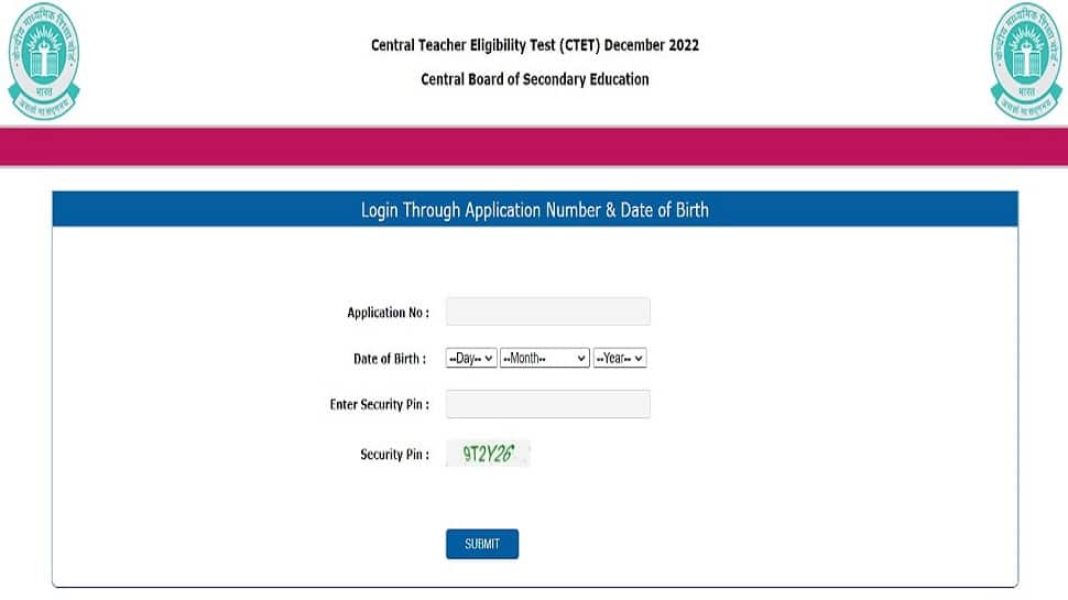 CBSE CTET 2022 Admit Cards OUT at ctet.nic.in, direct link to download hall tickets here - Vimarsana News