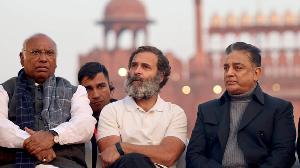 Rahul Gandhi in T-shirt at Memorials braving Delhi's Winter