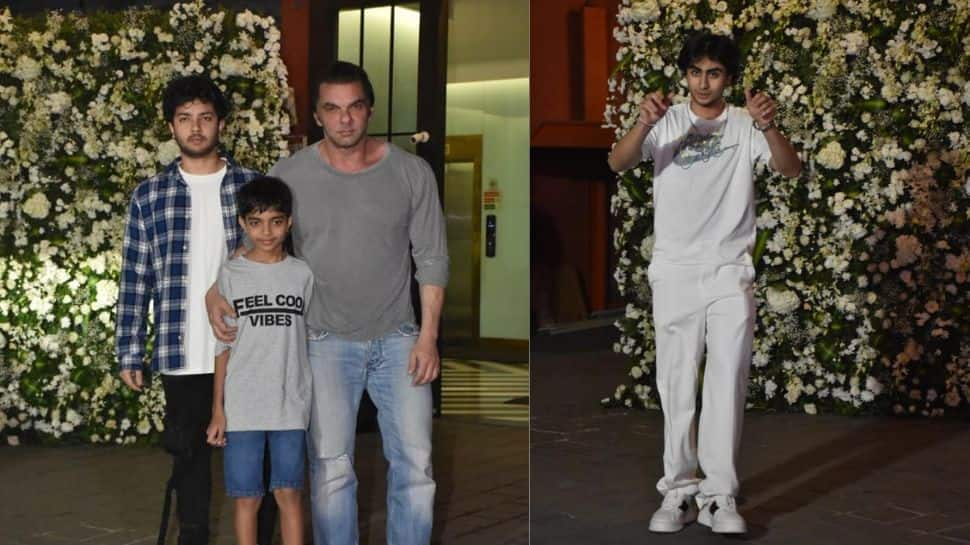 Sohail Khan and Arbaaz Khan's kids