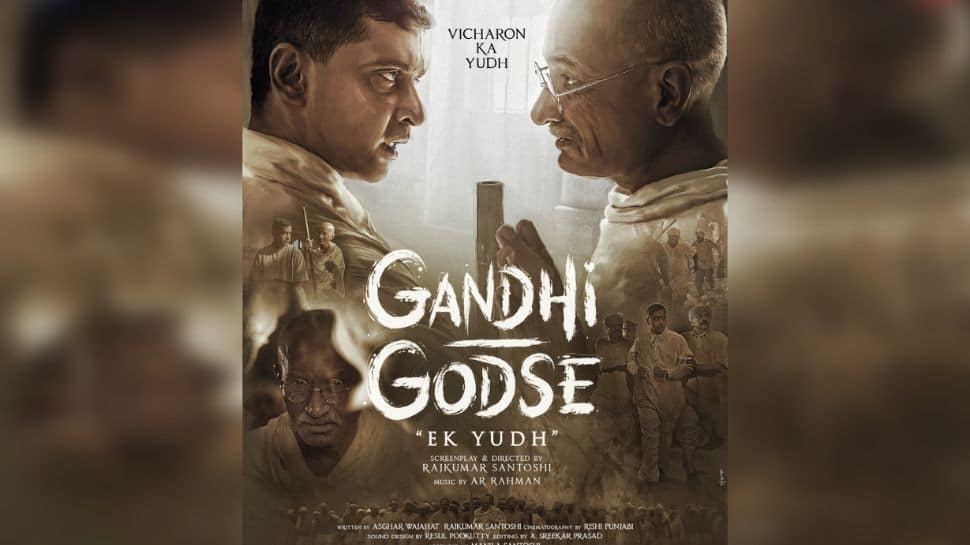 Gandhi Godse Ek Yudh motion poster: Rajkumar Santoshi makes a comeback with this ‘war of ideologies’ 