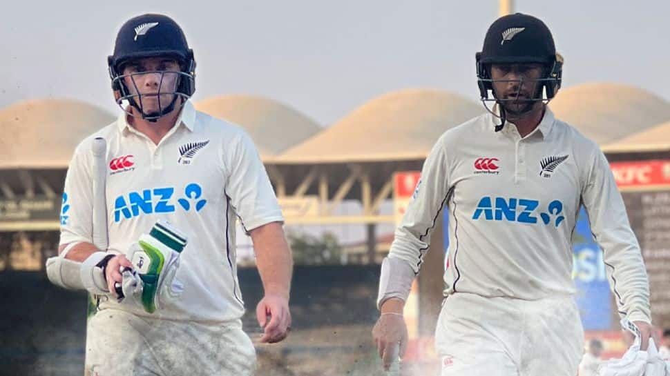 PAK vs NZ 1st Test: New Zealand on top with Devon Conway and Tom Latham&#039;s unbeaten opening stand of 165