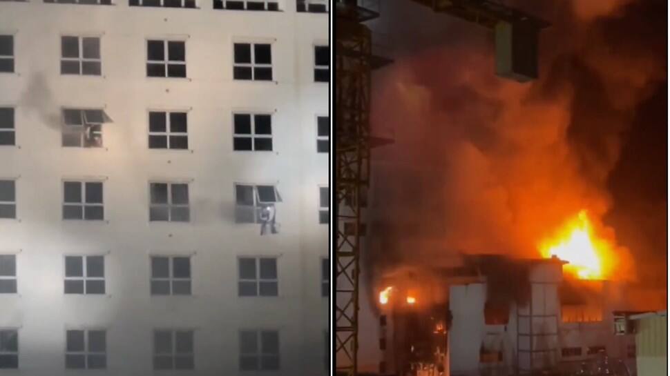 Cambodia Hotel Casino Fire: 10 killed, 30 injured in Poipet blaze; people jump off windows to save lives