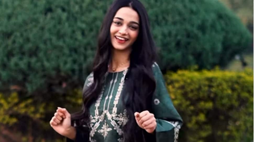 Pakistani sensation Ayesha dances to Haryanvi song &#039;Tere Chakkar Mein&#039; in green desi salwar-kameez -Watch