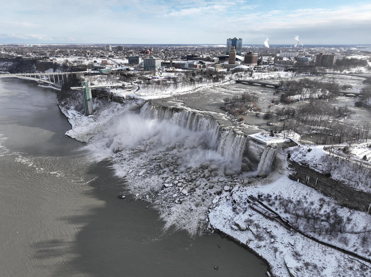 More people flocked to see the winter transformation of the falls