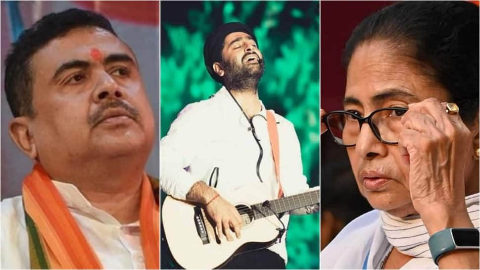 Suvendu Adhikari raises &#039;Pakistani-Hindustani&#039; slogan after Mamata Banerjee&#039;s govt cancels concert of Arijit Singh at Eco Park