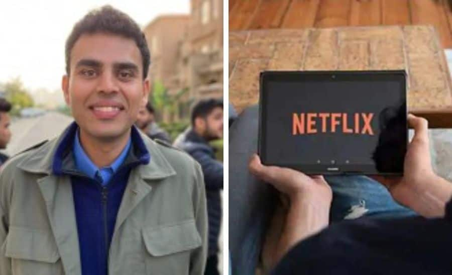 Indian man uses Netflix trailers to create his resume for a PR job in Canada - Watch video 