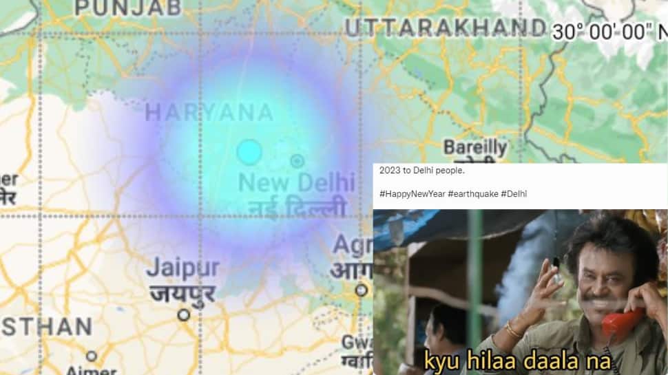 Highest magnitude earthquake in haryana