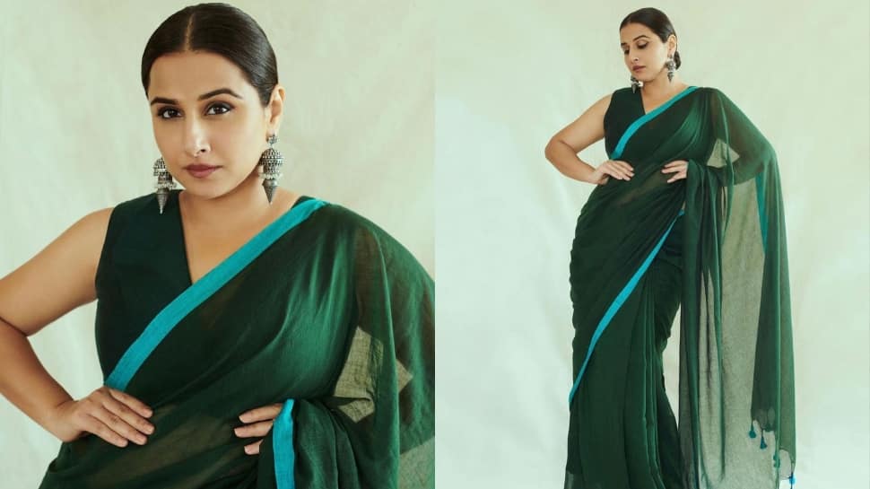 Bidya Balan Fuk Video - Happy Birthday Vidya Balan: The OG Queen of ethnic wear, check out her  exotic saree wardrobe- In Pics | News | Zee News