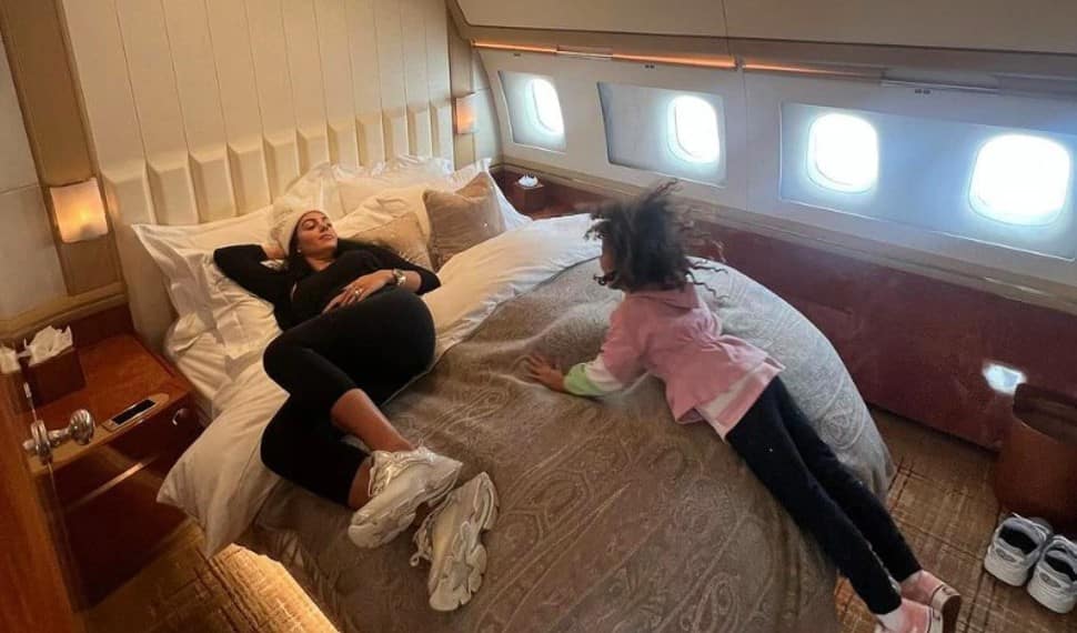 Cristiano Ronaldo's private jet costs around Rs 207 crore, which the footballer had put up for sale last year as he felt too cramped in it. (Source: Twitter)