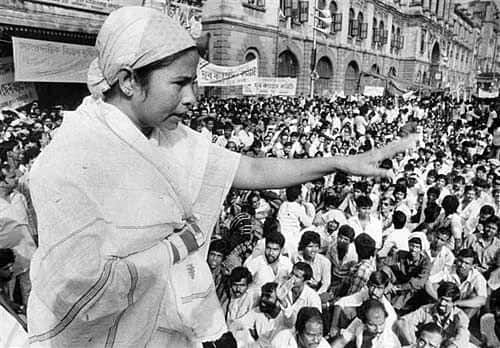 Early days of 'politician' Mamata Banerjee