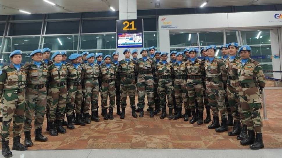 Indian Army deploys largest-ever contingent of women peacekeepers at UN mission, PM Narendra Modi &#039;proud&#039; of Nari Shakti