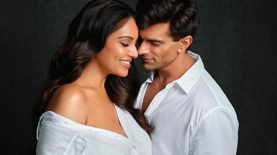 On Bipasha Basu&#039;s birthday, hubby Karan Singh Grover teases a steamy throwback picture! 