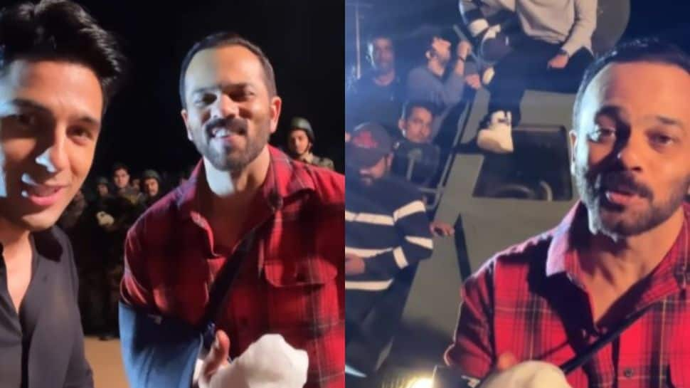 Rohit Shetty resumes ‘Indian Police Force’ shoot post injury, Sidharth Malhotra calls him ‘the OG action master’- Watch 