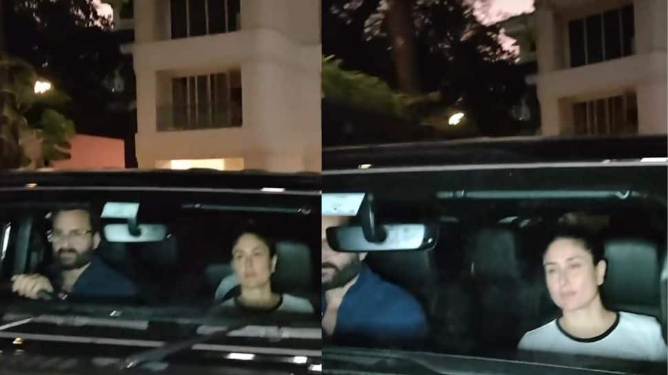 Kareena Kapoor-Saif Ali Khan BRUTALLY trolled for not wearing seat belts in car, netizens say, ‘Rules are only for common man’- Watch 