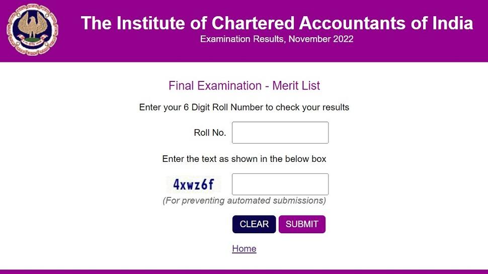 ICAI CA Final Result 2022: CA Nov Final result DECLARED at icai.org- Direct link to check scorecard here - Vimarsana News