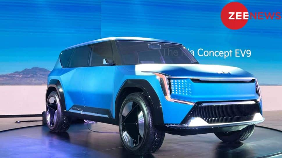 Auto Expo 2023: Kia EV9 Concept SUV debuts in India; Check design, features and more