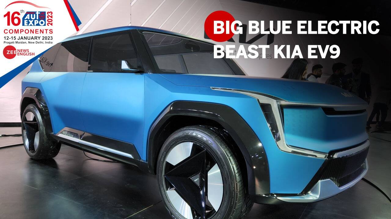 Auto Expo 2023 Kia India unveils EV9 concept electric SUV, biggest electric SUV yet Zee News