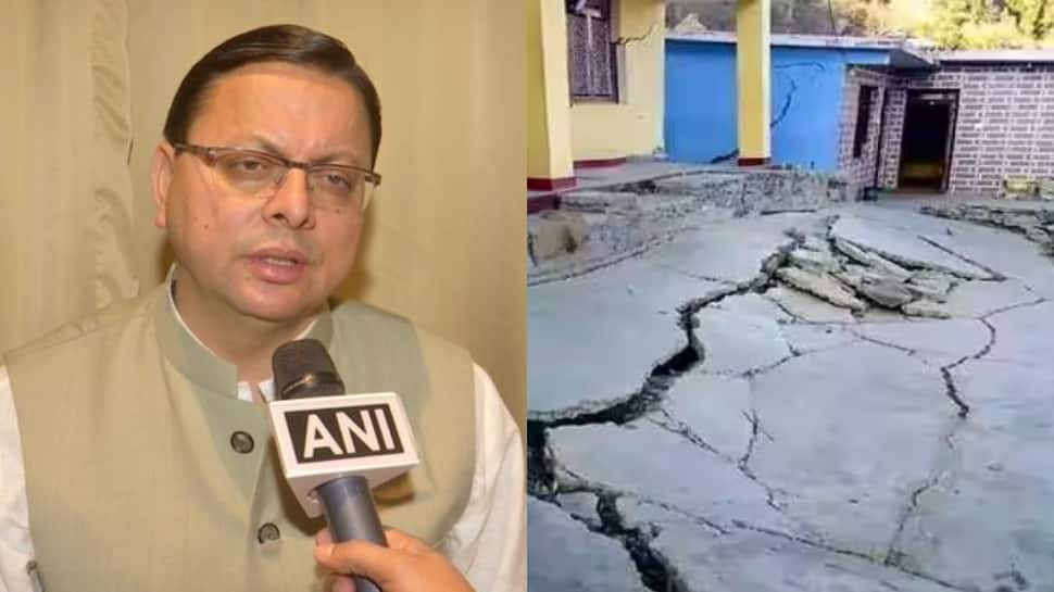 &#039;Rumours&#039;: CM Pushkar Singh Dhami denies demolition of houses with cracks in Joshimath