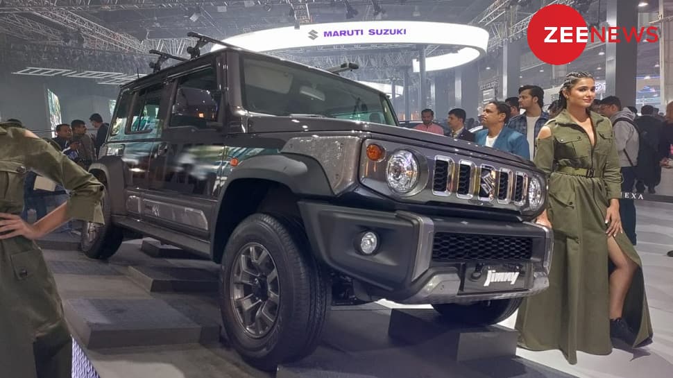 Maruti Suzuki Jimny 5-door SUV makes India debut at Auto Expo 2023 ...