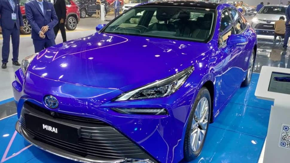 Auto Expo 2023: Toyota Mirai hydrogen-powered car showcased; WATCH Video