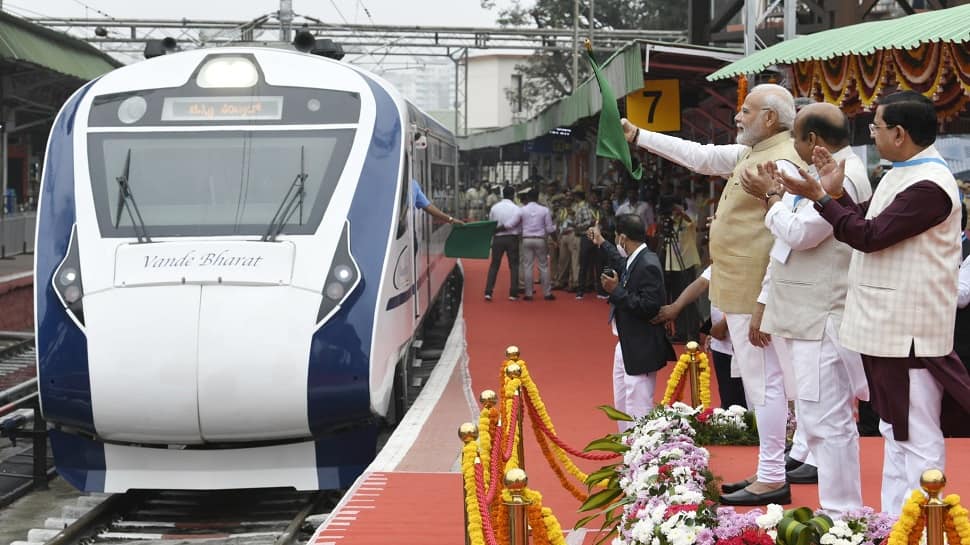 Stones pelted on Vande Bharat Express train in Visakhapatnam, to be flagged off by PM Modi on Jan 15